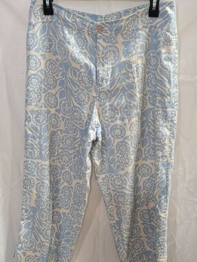 Sigrid Olsen Linen Pants 10P